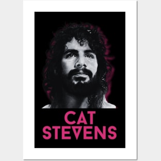 Cat stevens\\retro fan art Posters and Art
